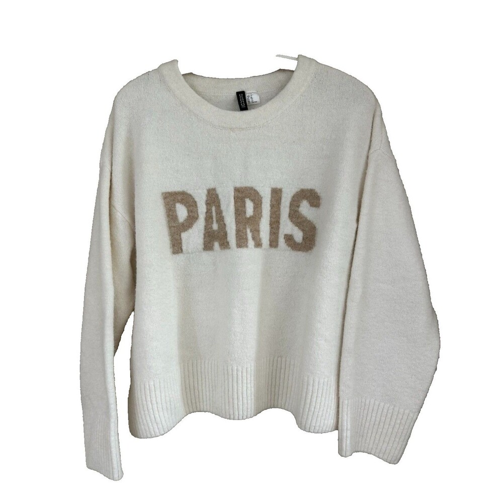 H&M Paris Knit Sweater XL